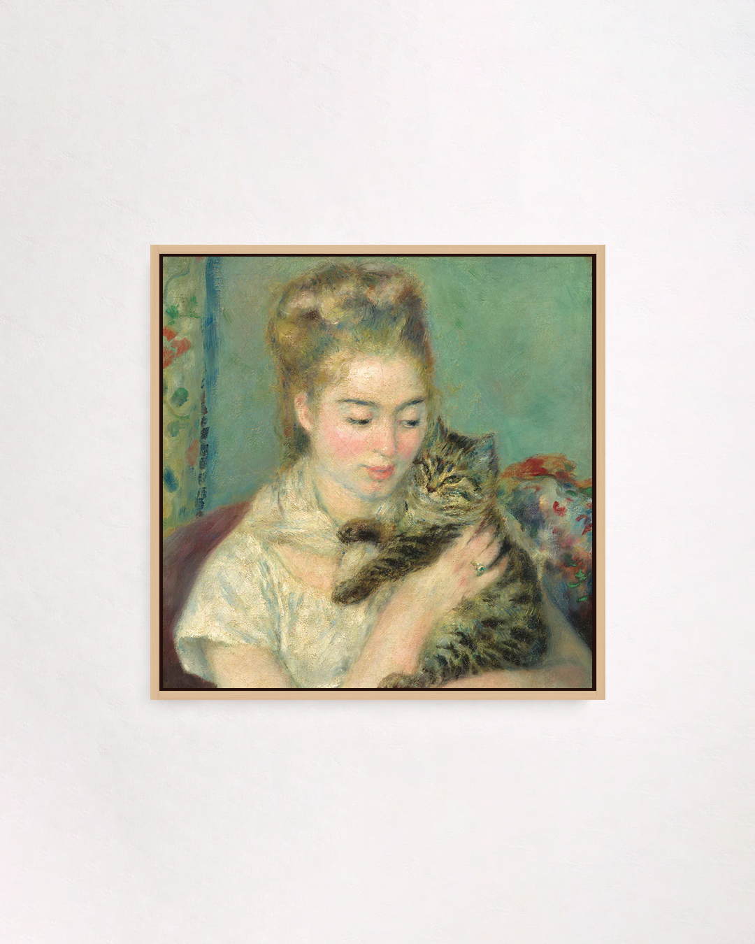 Woman with a Cat