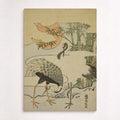 Cranes and Bamboo