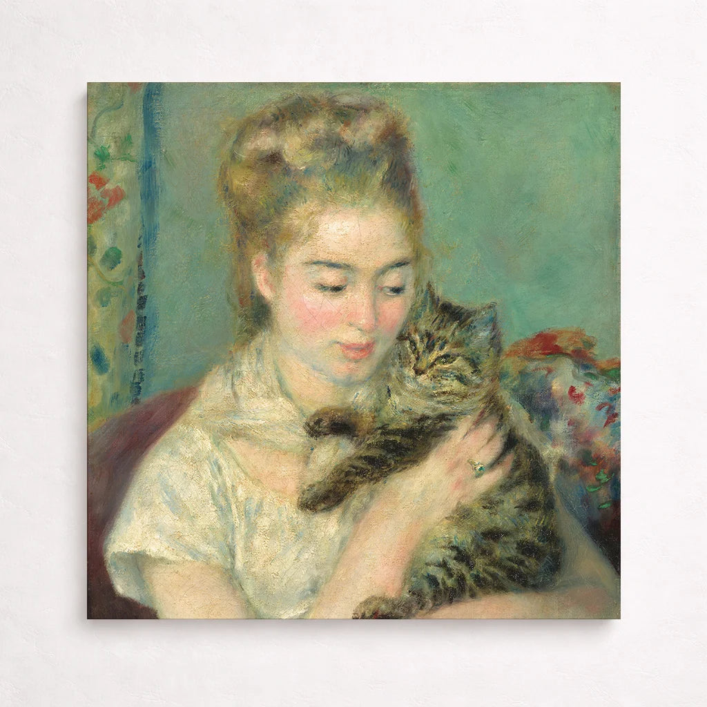 Woman with a Cat